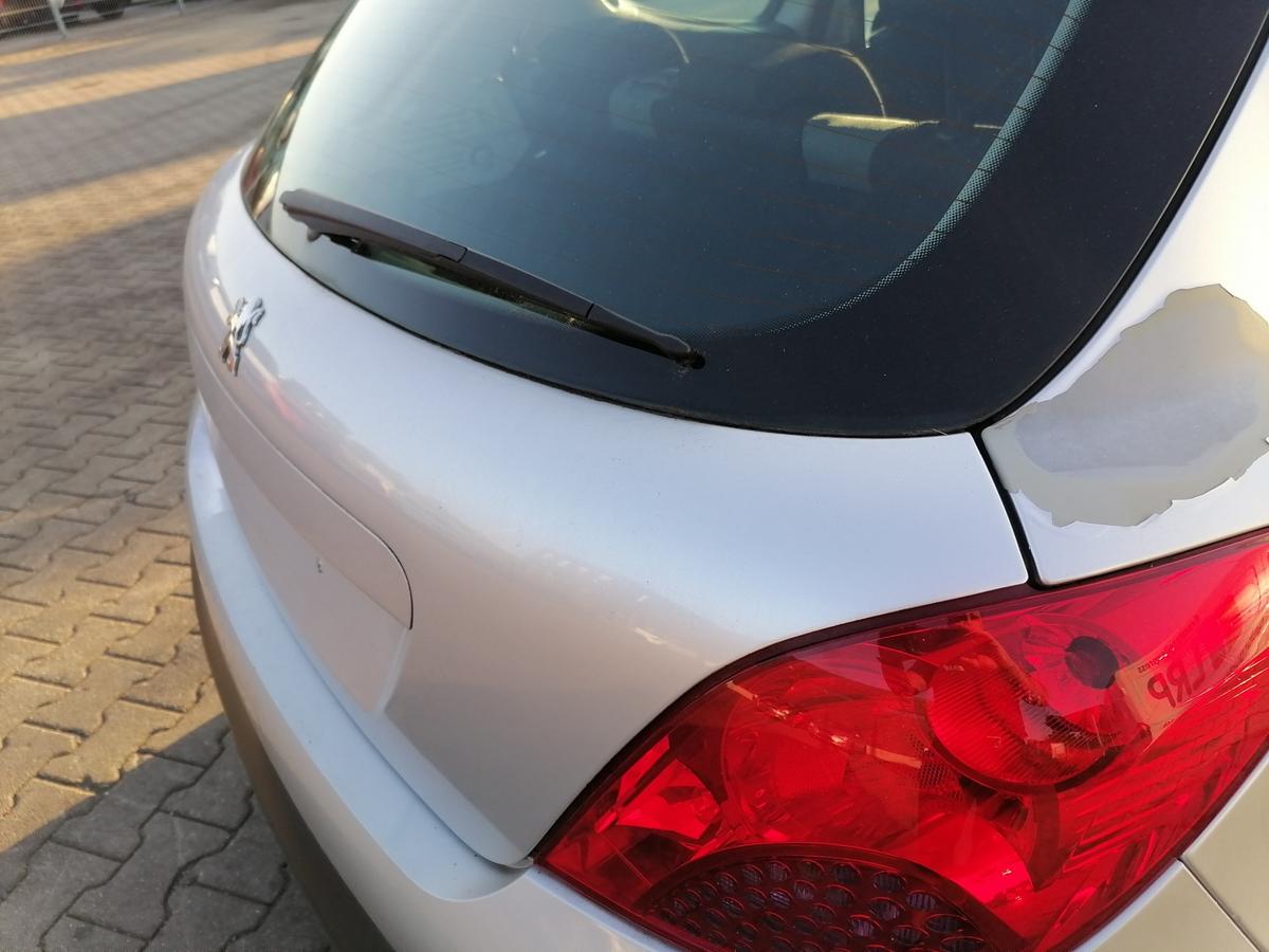 Peugeot 207 original Heckklappe mit Heckscheibe EZR Aluminium Grau Bj.2007